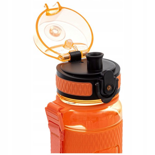 Bidon AQUA PURE Astra 400ml - neon pomarańczowy